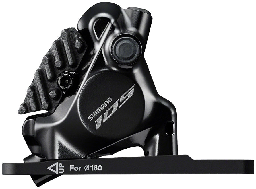 105 ST-R7170-L Di2 Shift/Brake Lever BR-R7170 Hydraulic Disc Brake Caliper - Front 2x Flat Mount Fork Adaptor BLK