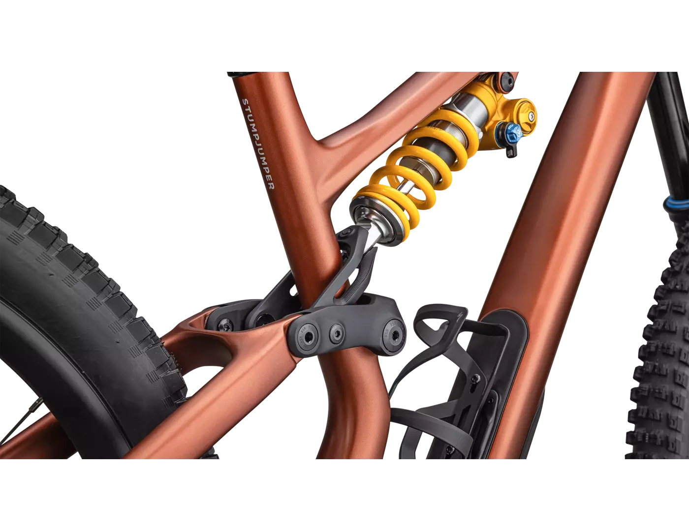 2025 Specialized Stumpjumper 15 Ohlins Coil Bike - S6, Satin Copper Speckle / Satin Silver Dust