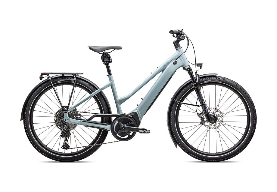 2025  vado 5.0 step through ul bike satin seafoam / lapis pearl / glacial metallic l
