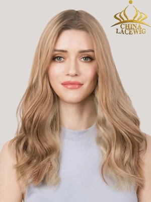 7.5"x 7.5" Aura Skin Part Middle Part Remy Human Hair Topper Toupee For Women T02