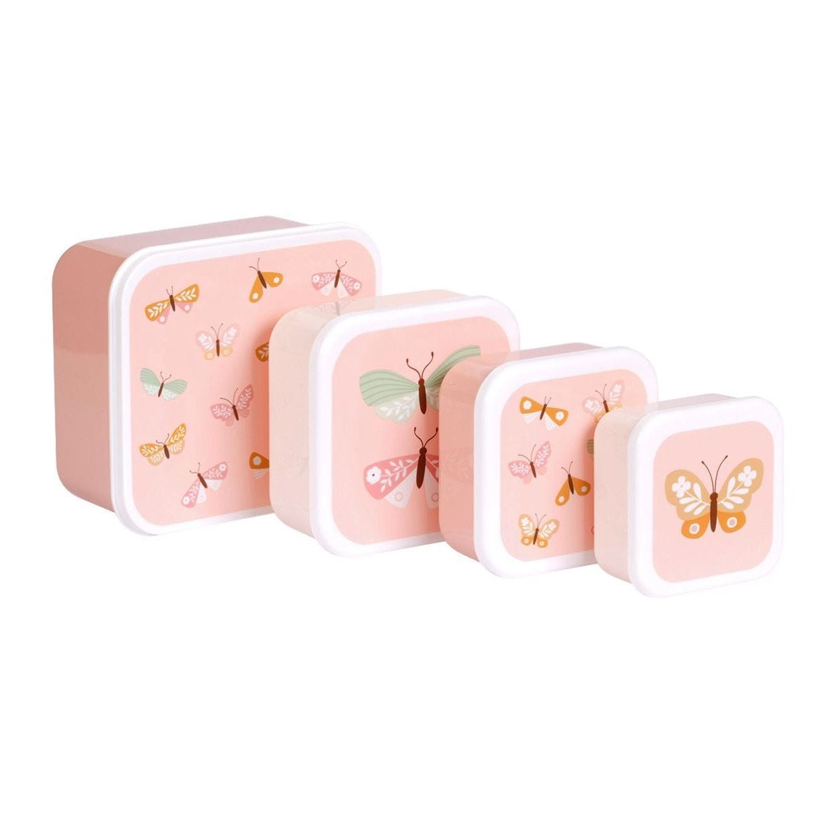 A Little Lovely Company Lunch & Snack Box Set: Butterflies