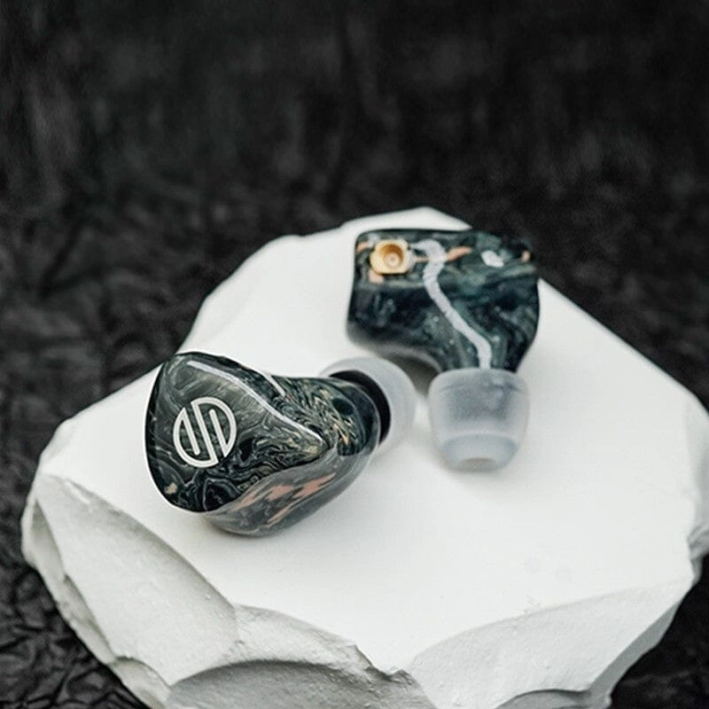 BGVP Phantom 2BA   2DD   2EST   2BCD Flagship In-Ear HIFI Monitor Earphones with 2 in 1 Plug