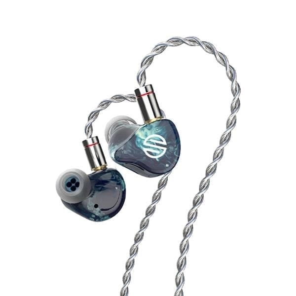 BGVP Phantom 2BA   2DD   2EST   2BCD Flagship In-Ear HIFI Monitor Earphones with 2 in 1 Plug