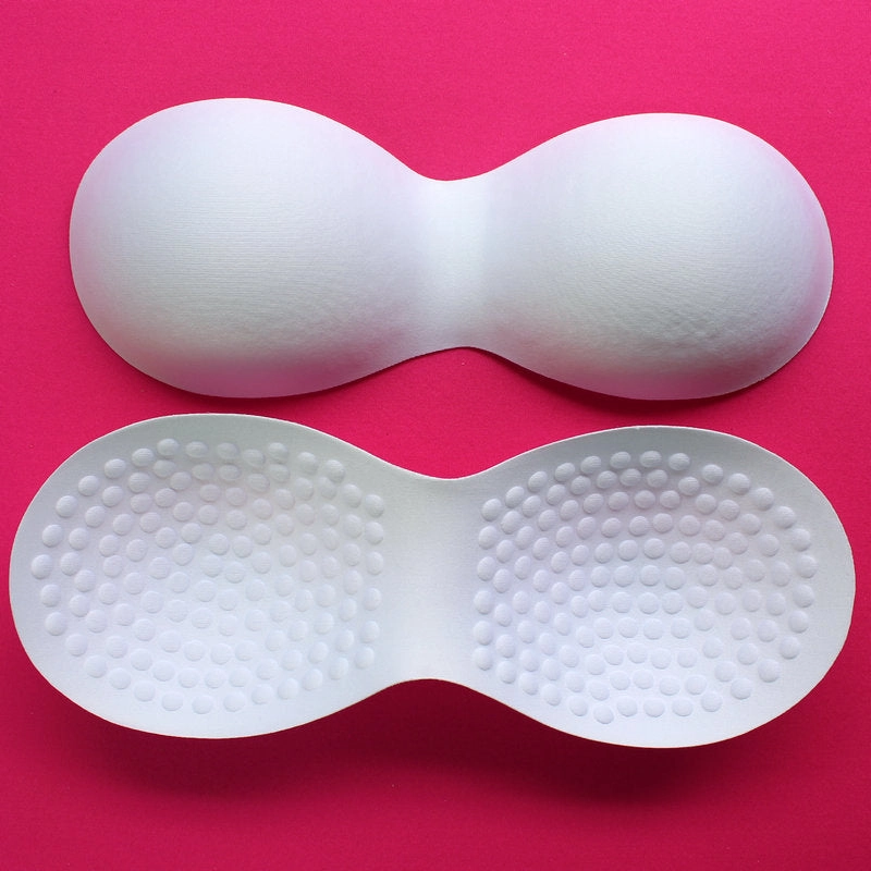 Bra Inserts thin one piece 8-character dot massage tube top bra pad 38x13cm