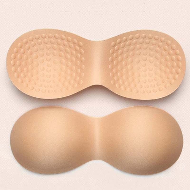 Bra Inserts thin one piece 8-character dot massage tube top bra pad 38x13cm