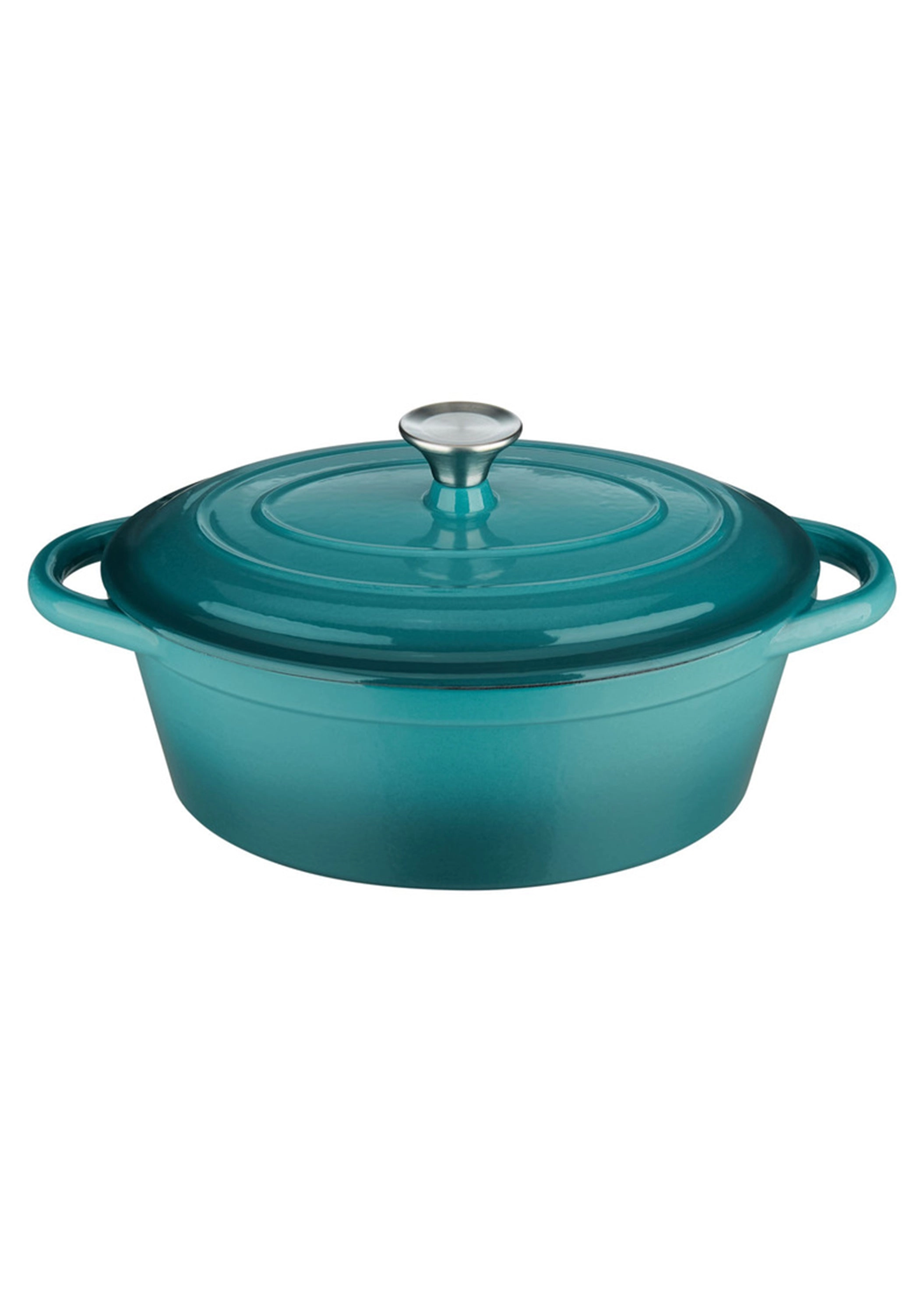Cast Iron Non-Stick Roaster With Lid