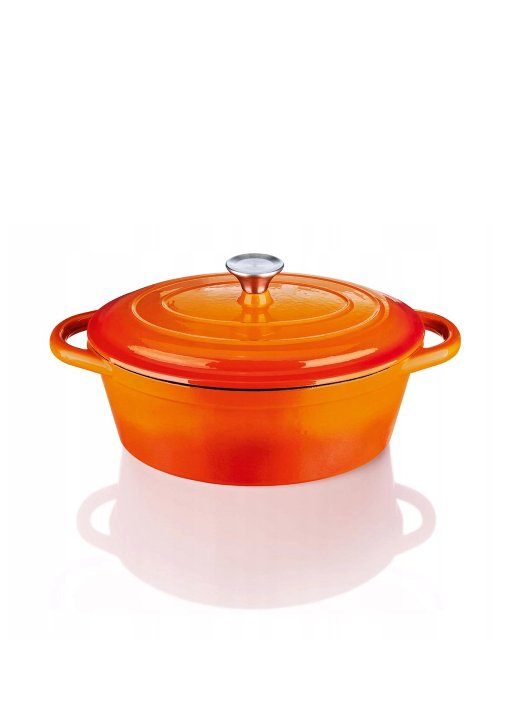 Cast Iron Non-Stick Roaster With Lid