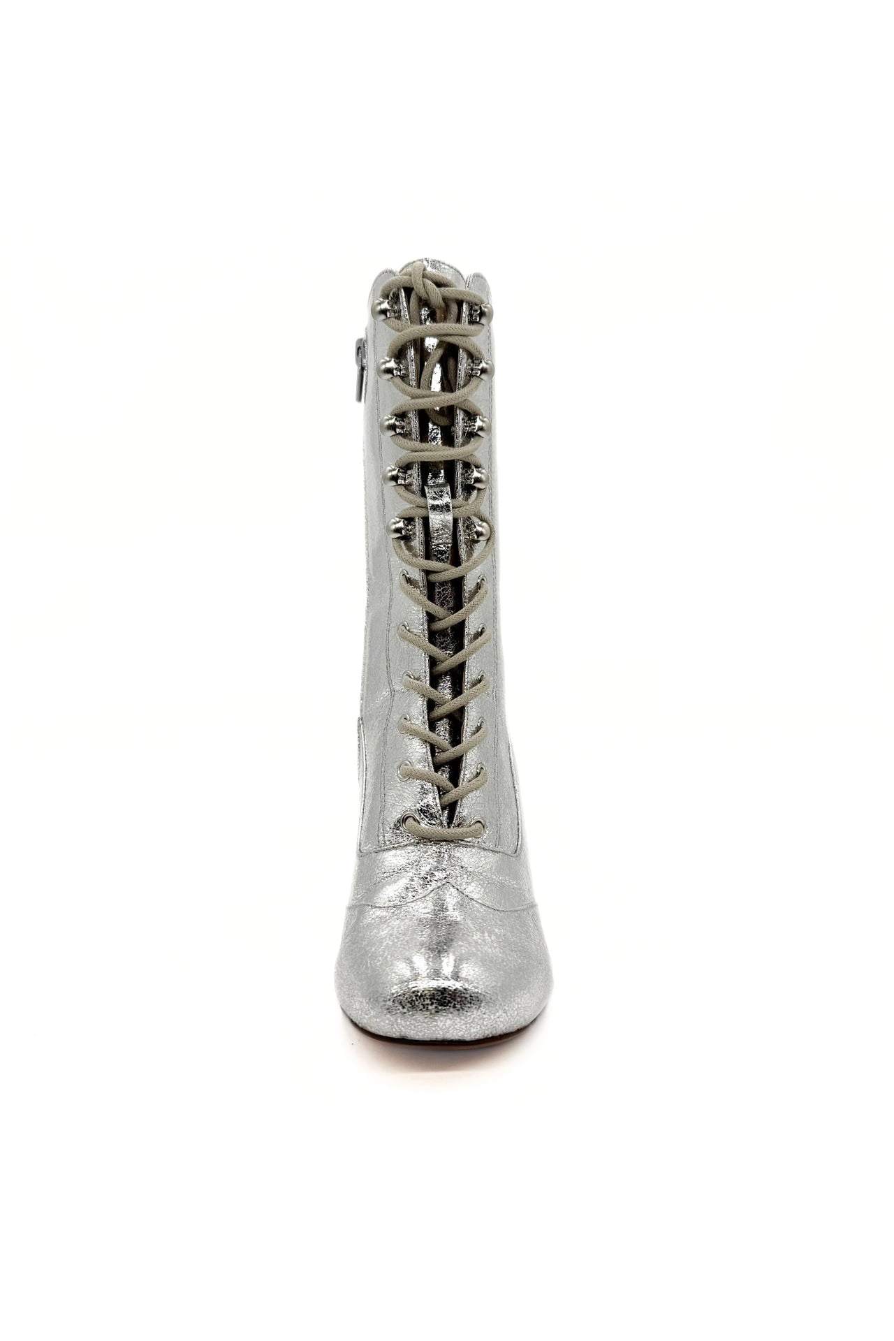 Claire Metallic Victorian Boots
