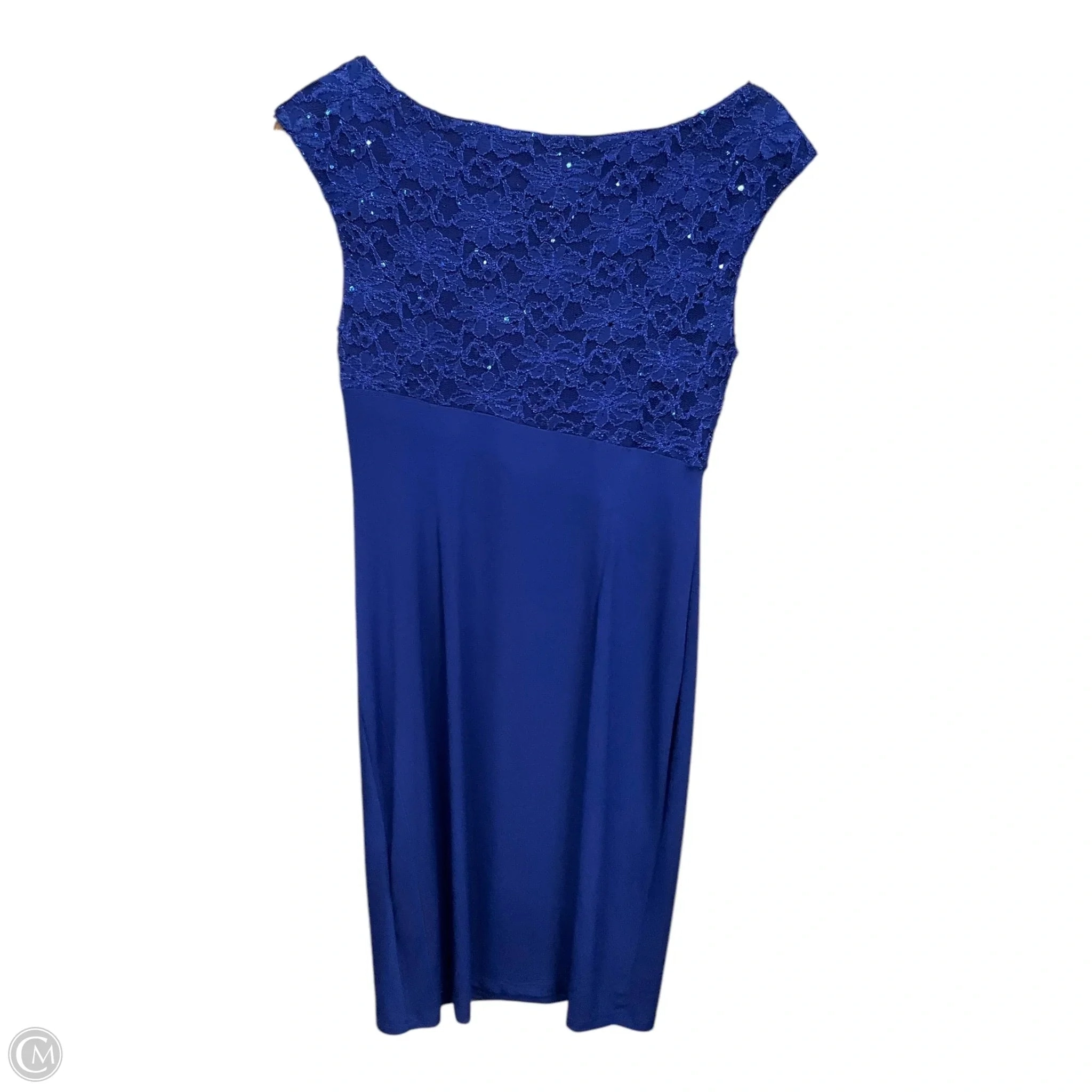 Dress Party Short By Connected Apparel In Blue, Size: 10