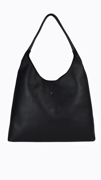 Duke Hobo Bag - Black PU