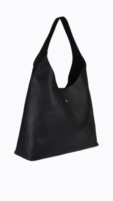 Duke Hobo Bag - Black PU