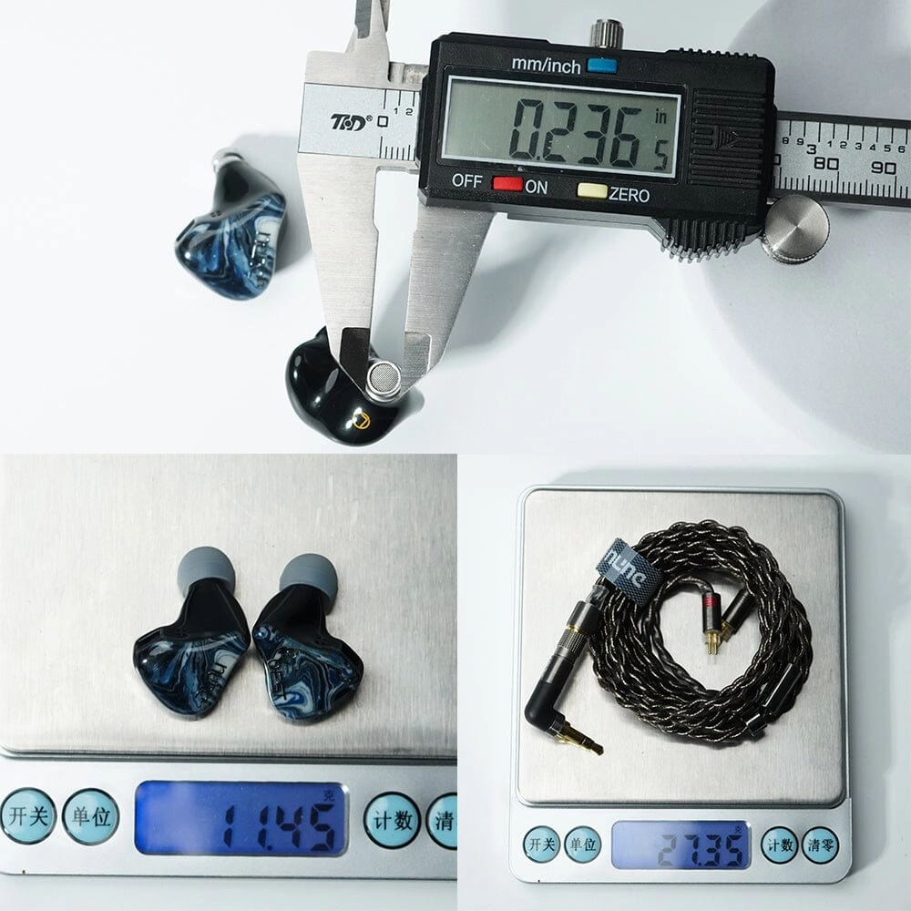 DUNU SA6 EST / SA6EST 6BA 2EST Drivers In-Ear Earphone