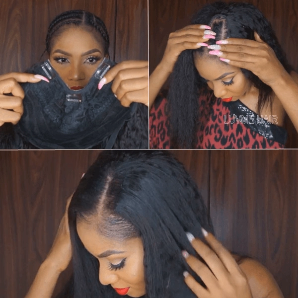 Exclusive Sale | U Part Quick & Easy Affordable 100% Human Hair Wig