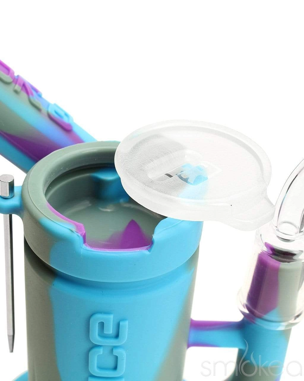Eyce Silicone Sidecar Rig w/ Honeycomb Perc