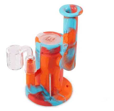 Eyce Silicone Sidecar Rig w/ Honeycomb Perc