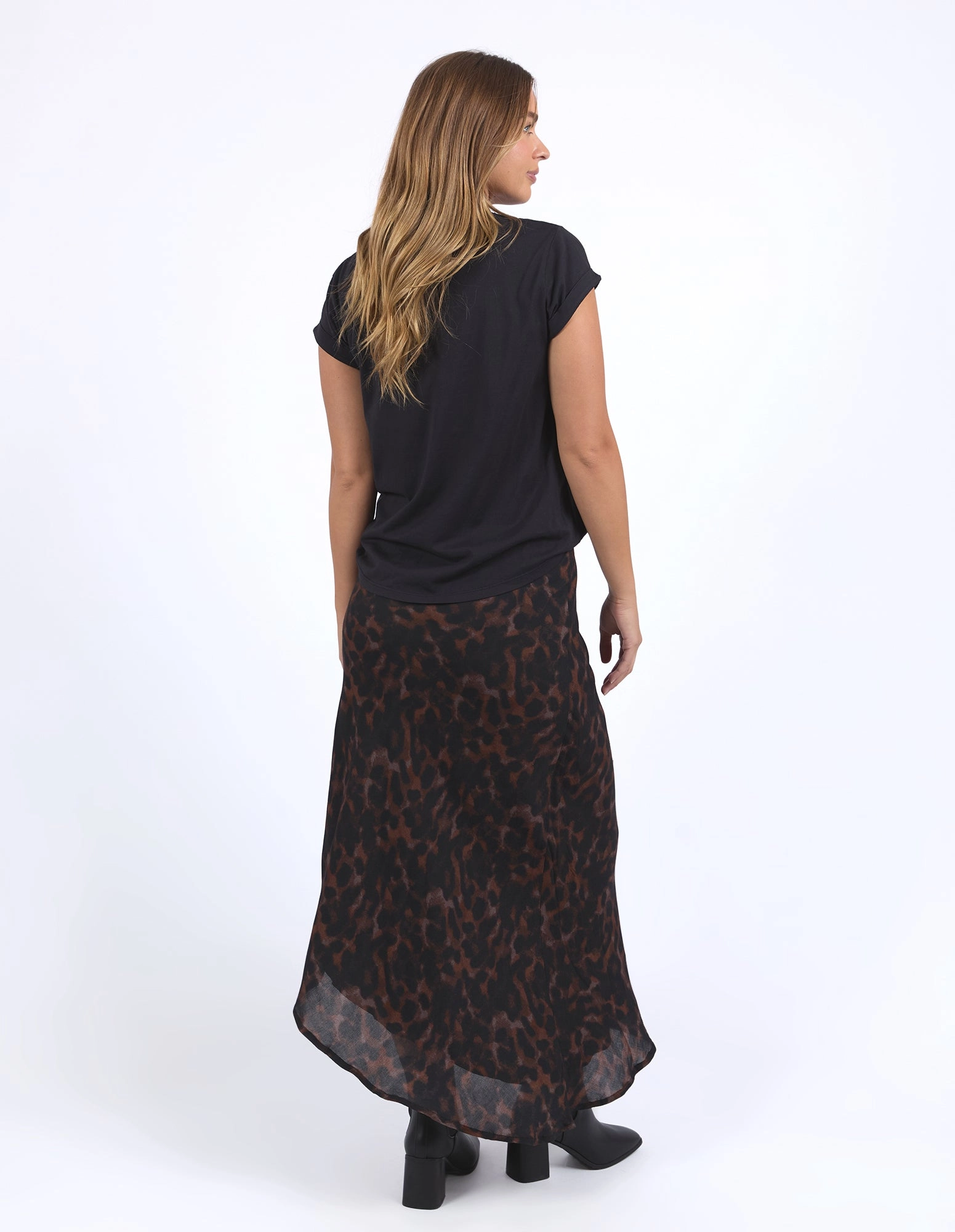 Foxwood Tulliana Leopard Skirt Leopard Print