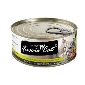 Fussie Cat Premium Tuna With Mussels Formula In Aspic