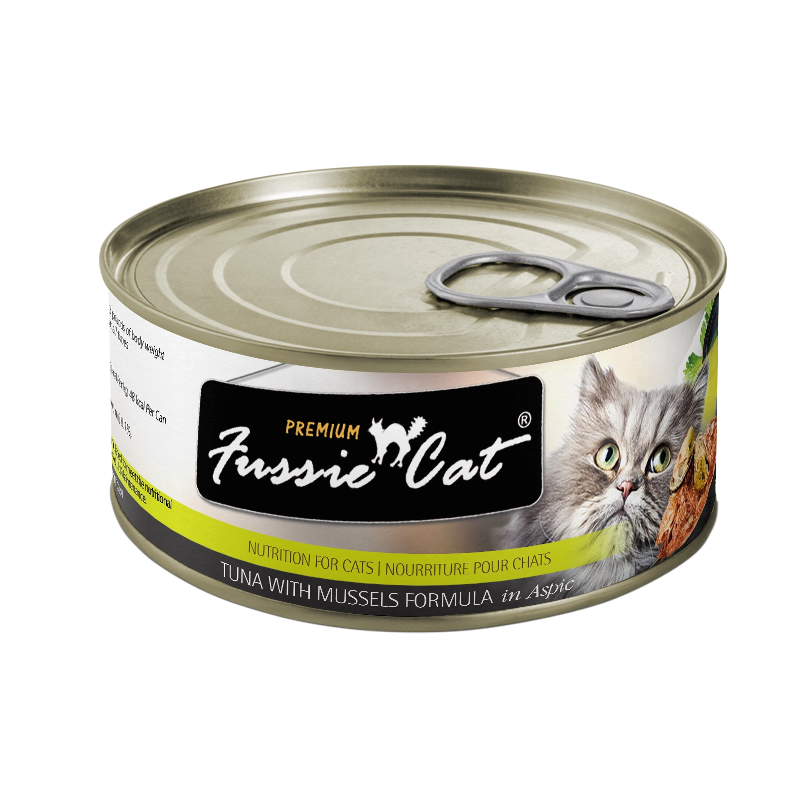 Fussie Cat Premium Tuna With Mussels Formula In Aspic