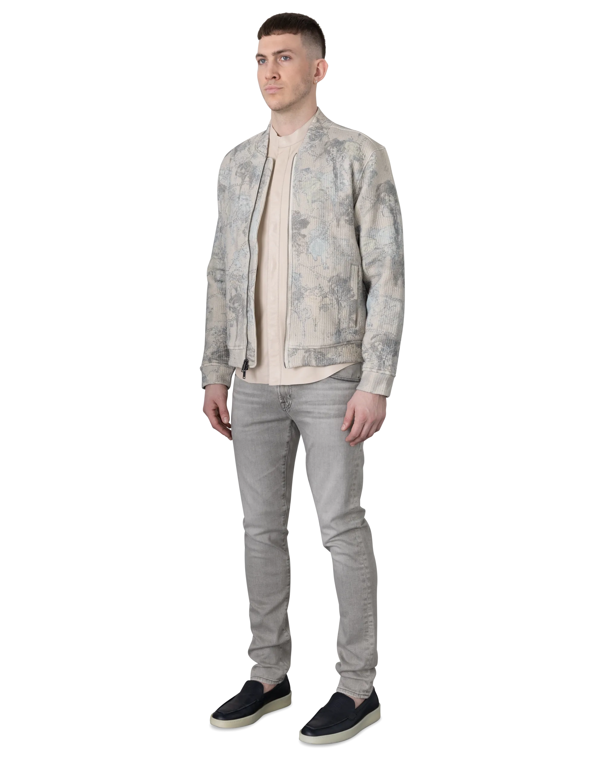 Goldberg Quilted Bomber
