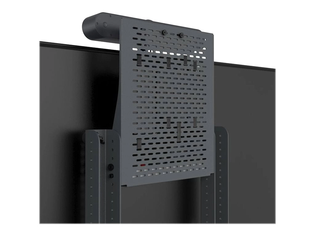 Heckler Design - Mounting kit (camera mount, hook & loop fastening tape, device panel) - for video conference camera - steel H702-BG