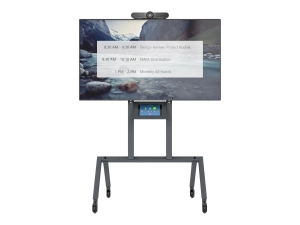 Heckler Design - Mounting kit (camera mount, hook & loop fastening tape, device panel) - for video conference camera - steel H702-BG