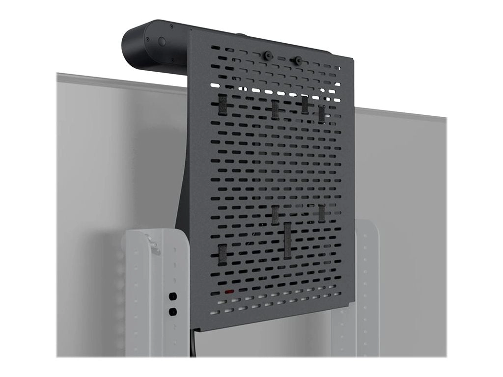 Heckler Design - Mounting kit (camera mount, hook & loop fastening tape, device panel) - for video conference camera - steel H702-BG