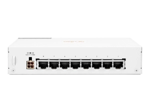 HPE Networking Instant On 1430 8G Class4 PoE 64W Switch - Switch - unmanaged - 8 x 10/100/1000 (PoE Class 4) - desktop, rack-mountable, R8R46A#B2E