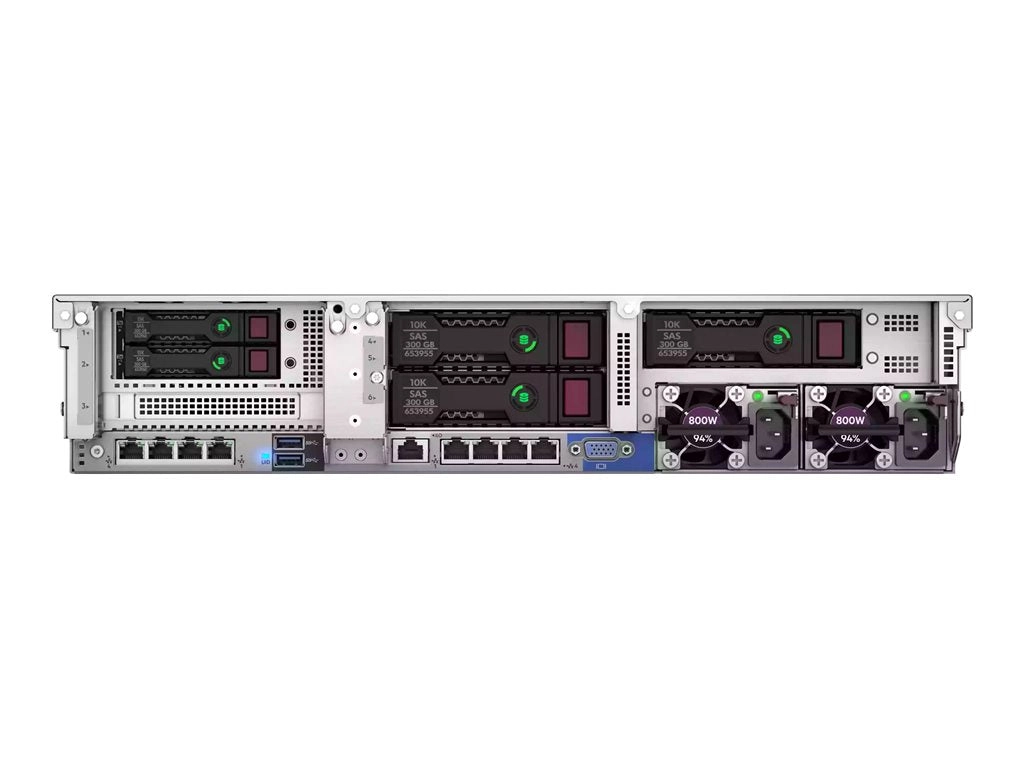 HPE ProLiant DL380 Gen10 Network Choice - Server - rack-mountable - 2U - 2-way - no CPU up to - RAM 0 GB - SATA - hot-swap 2.5 P19720R-B21#B19