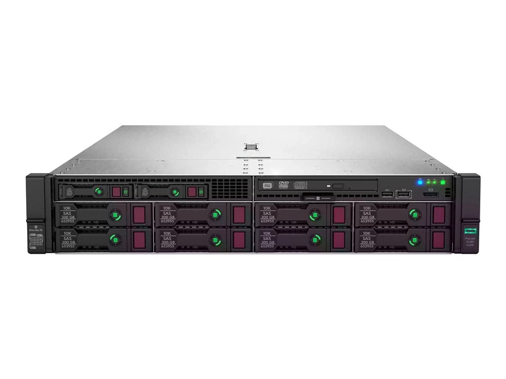 HPE ProLiant DL380 Gen10 Network Choice - Server - rack-mountable - 2U - 2-way - no CPU up to - RAM 0 GB - SATA - hot-swap 2.5 P19720R-B21#B19