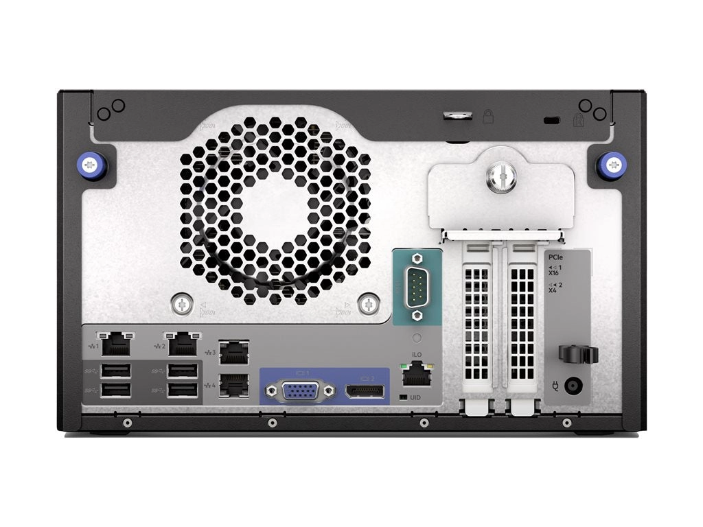 HPE ProLiant MicroServer Gen11 - Server - ultra micro tower 1-way - 1 x Pentium Gold G7400 up to - RAM 16 GB - SATA - non-hot-swap P74439-005