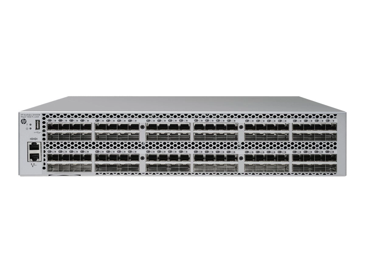 HPE StoreFabric SN6500B Power Pack  - Switch - managed - 96 x 16Gb Fibre Channel SFP  - rack-mountable - remarketed - HPE Complete C8R42AR#AC3