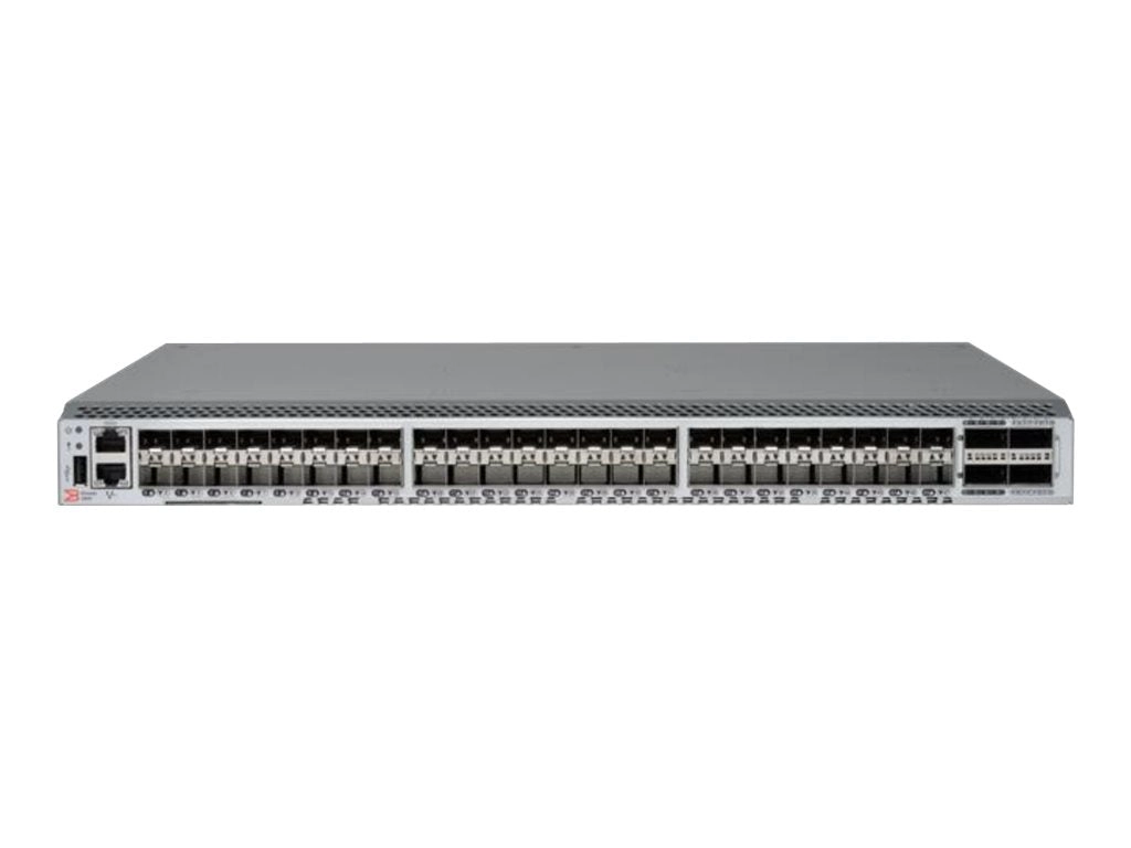 HPE StoreFabric SN6600B 32Gb 48/48 - Switch - managed - 48 x SFP    4 x QSFP  - rack-mountable - remarketed Q0U56BR