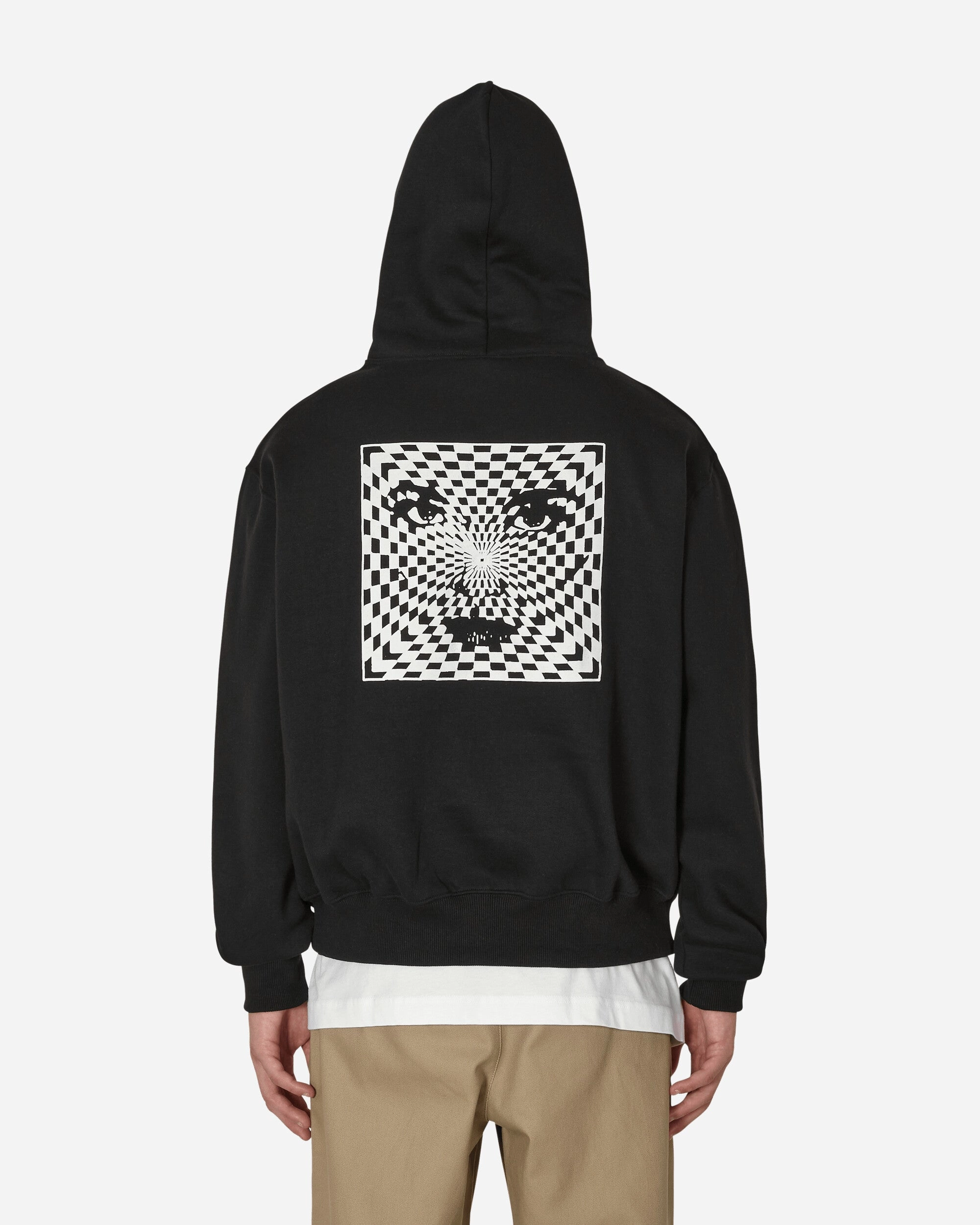 Hypnotic Snap Hooded Sweatshirt Black