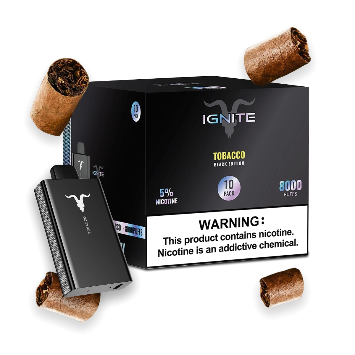 Ignite V80 Vape Device - Tobacco [10 Pack]