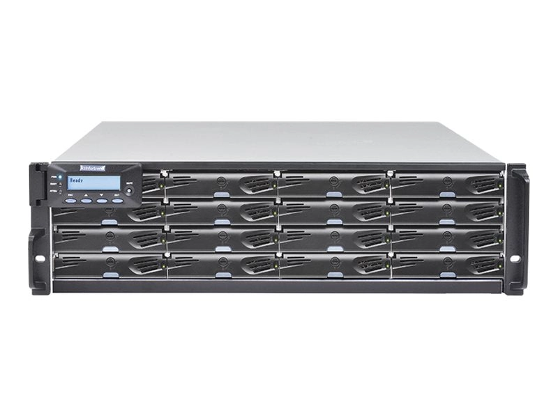 Infortrend EonStor DS 3016RUC - Hard drive array - 16 bays (SAS-3) - iSCSI (1 GbE) (external) - rack-mountable - 3U DS3016RUC000J-0030
