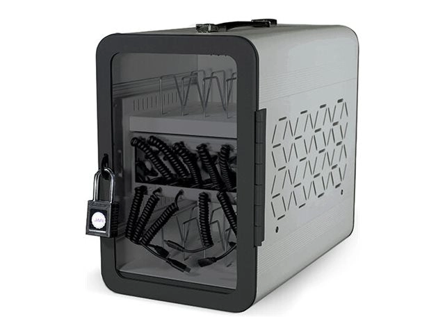 JAR Systems - Charging station - USB-C - AC 120 V - 350 Watt - output connectors: 12 - cool gray ADAPT12-USBC