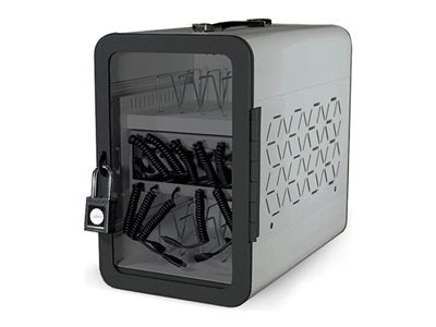 JAR Systems - Charging station - USB-C - AC 120 V - 350 Watt - output connectors: 12 - cool gray ADAPT12-USBC