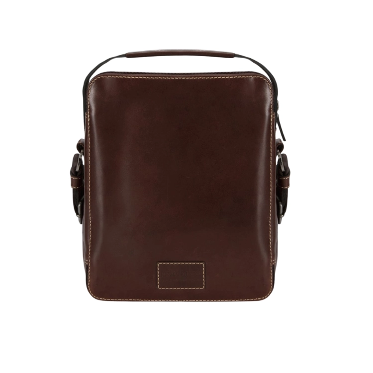 Jekyll & Hide Compact Crossbody Organiser - Mocha