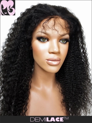LACE FRONT WIG: Rachael Kinky Curly Indian Remy