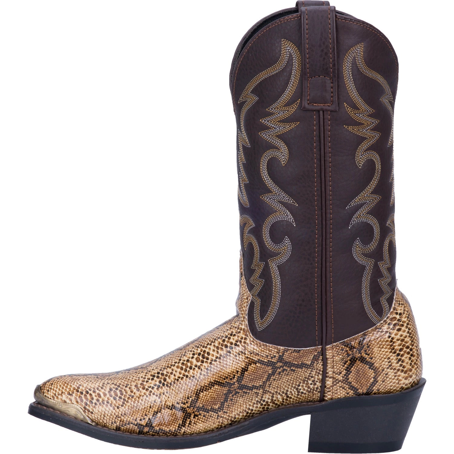 Laredo Monty 68068 Multi Tonal Brown Mens Cowboy Boots