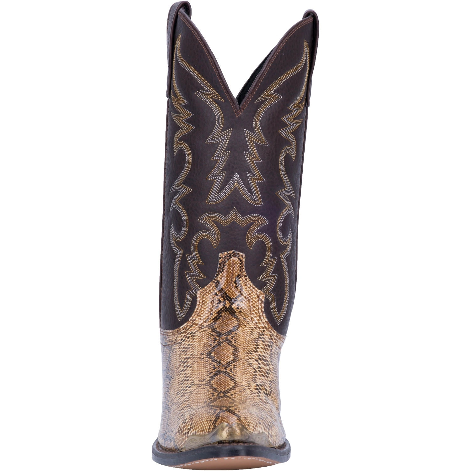 Laredo Monty 68068 Multi Tonal Brown Mens Cowboy Boots