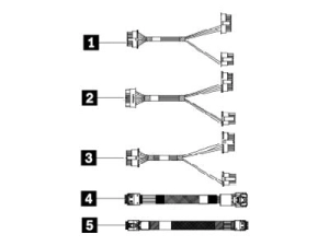 Lenovo - Storage cable kit - for 2.5 Chassis Rear Backplane" 4X97A80416