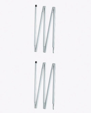 Light Tarp Pole 125cm 2pcs