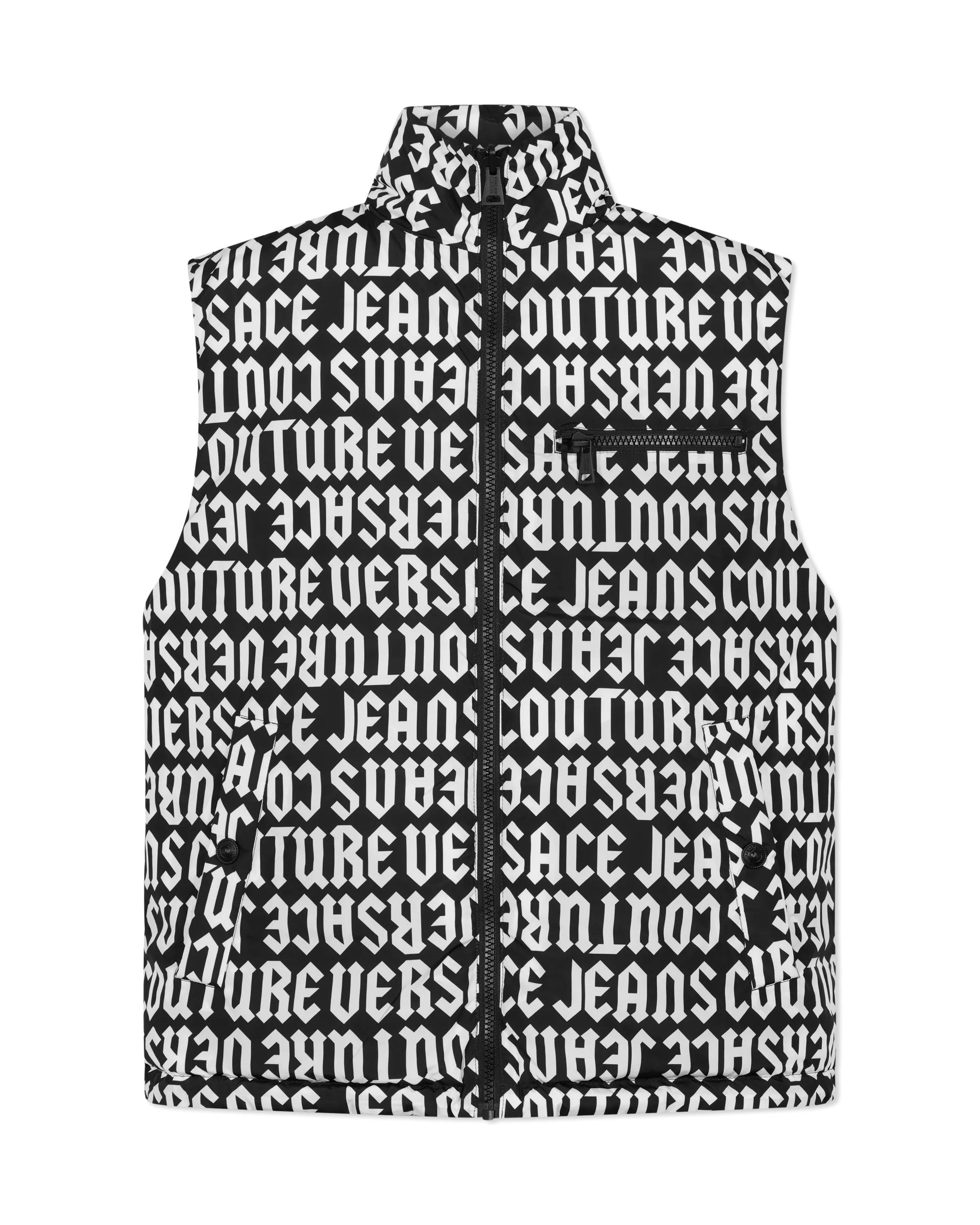 Logomania Reversible Puffer Vest