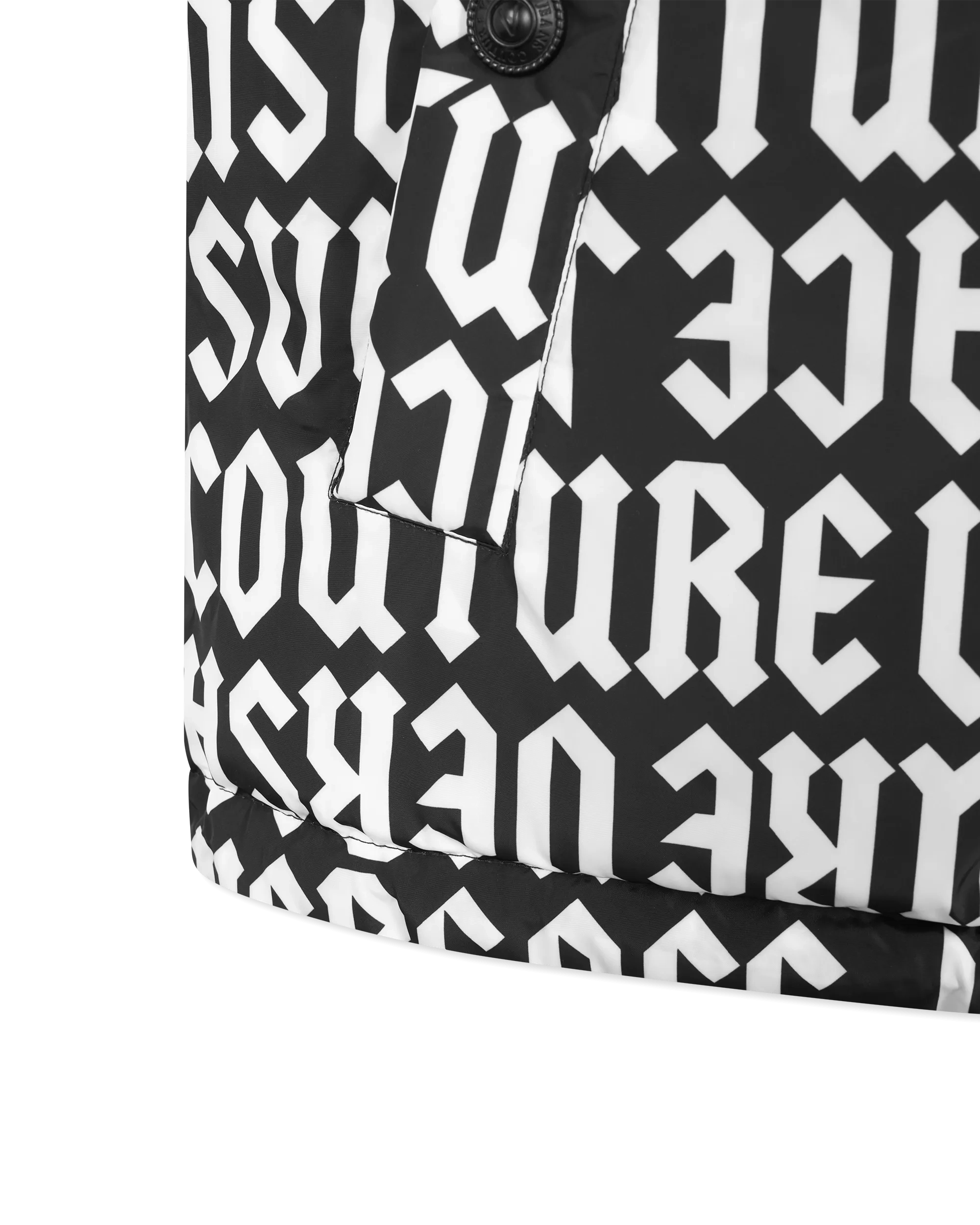 Logomania Reversible Puffer Vest
