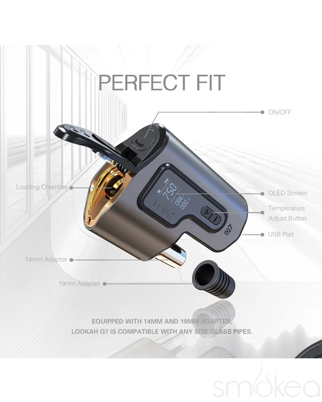 Lookah Q7 E-Nail Dab Kit