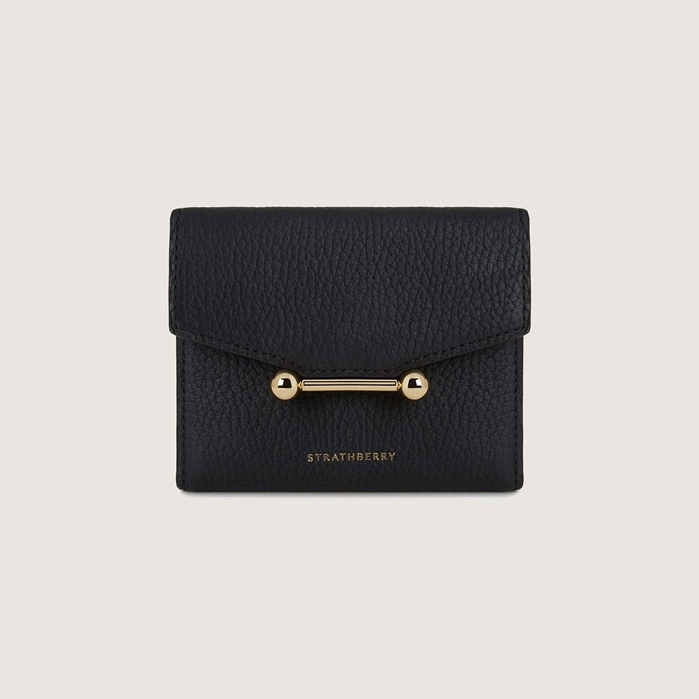 Mosaic Trifold Wallet - Black