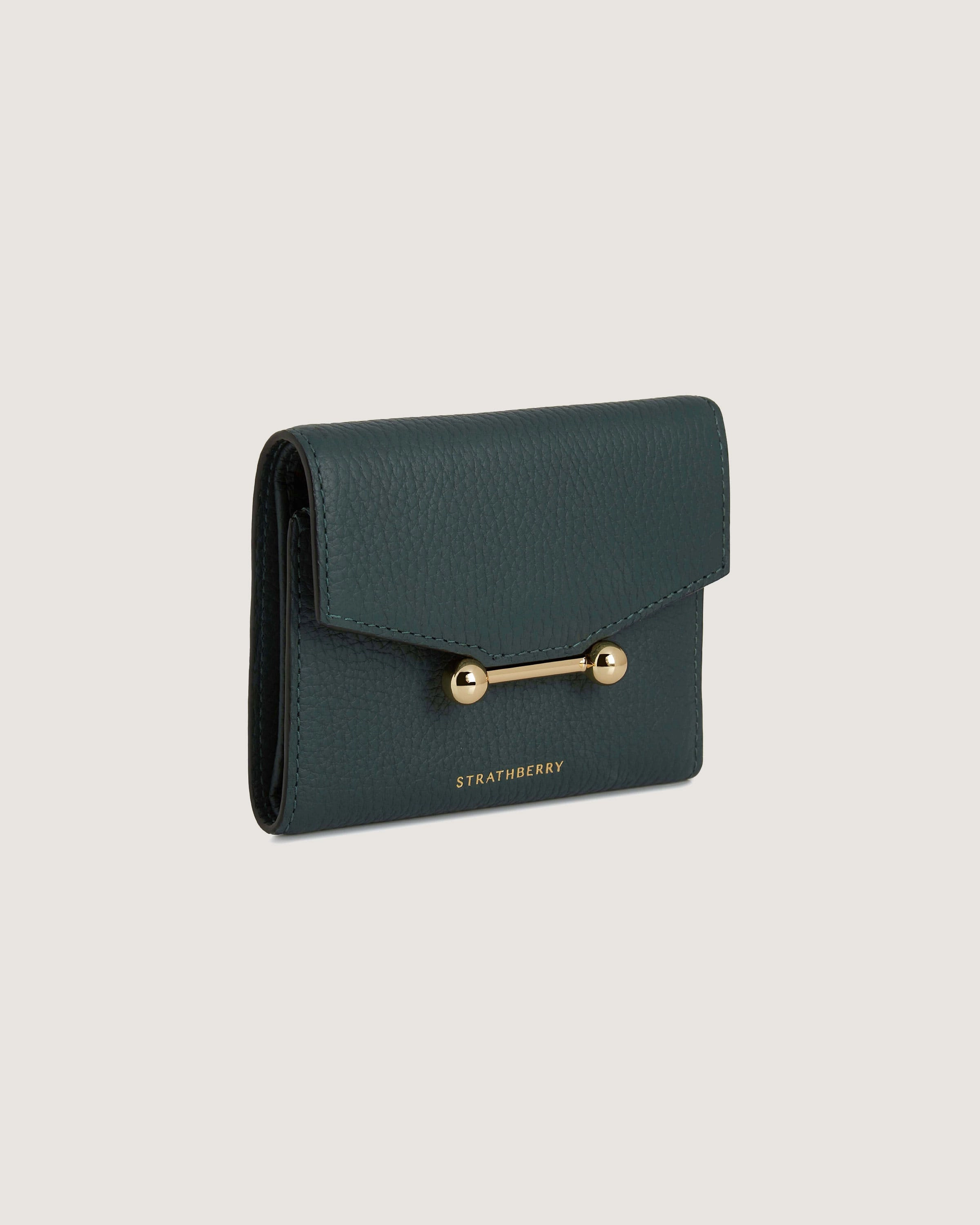 Mosaic Trifold Wallet - Bottle Green