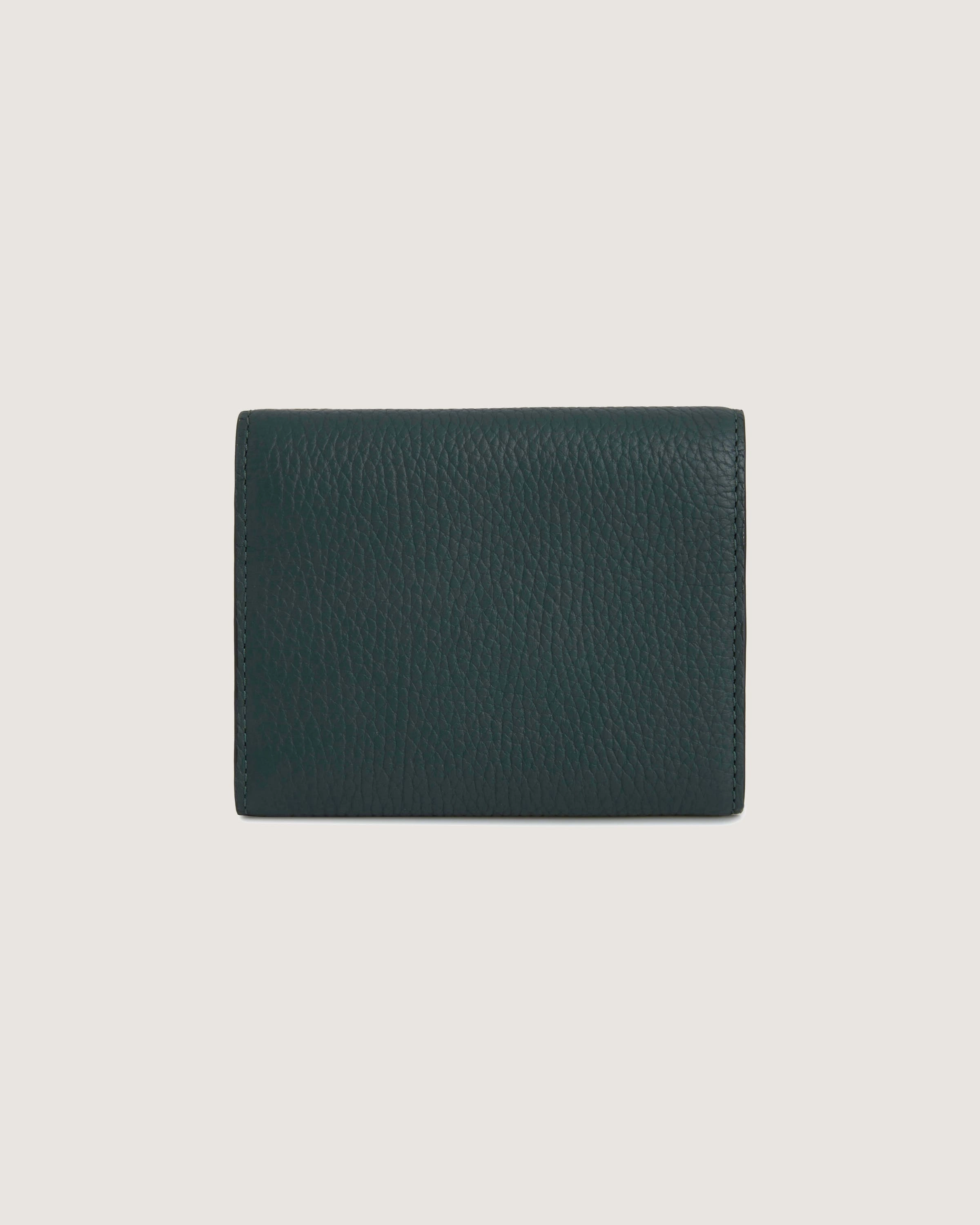 Mosaic Trifold Wallet - Bottle Green
