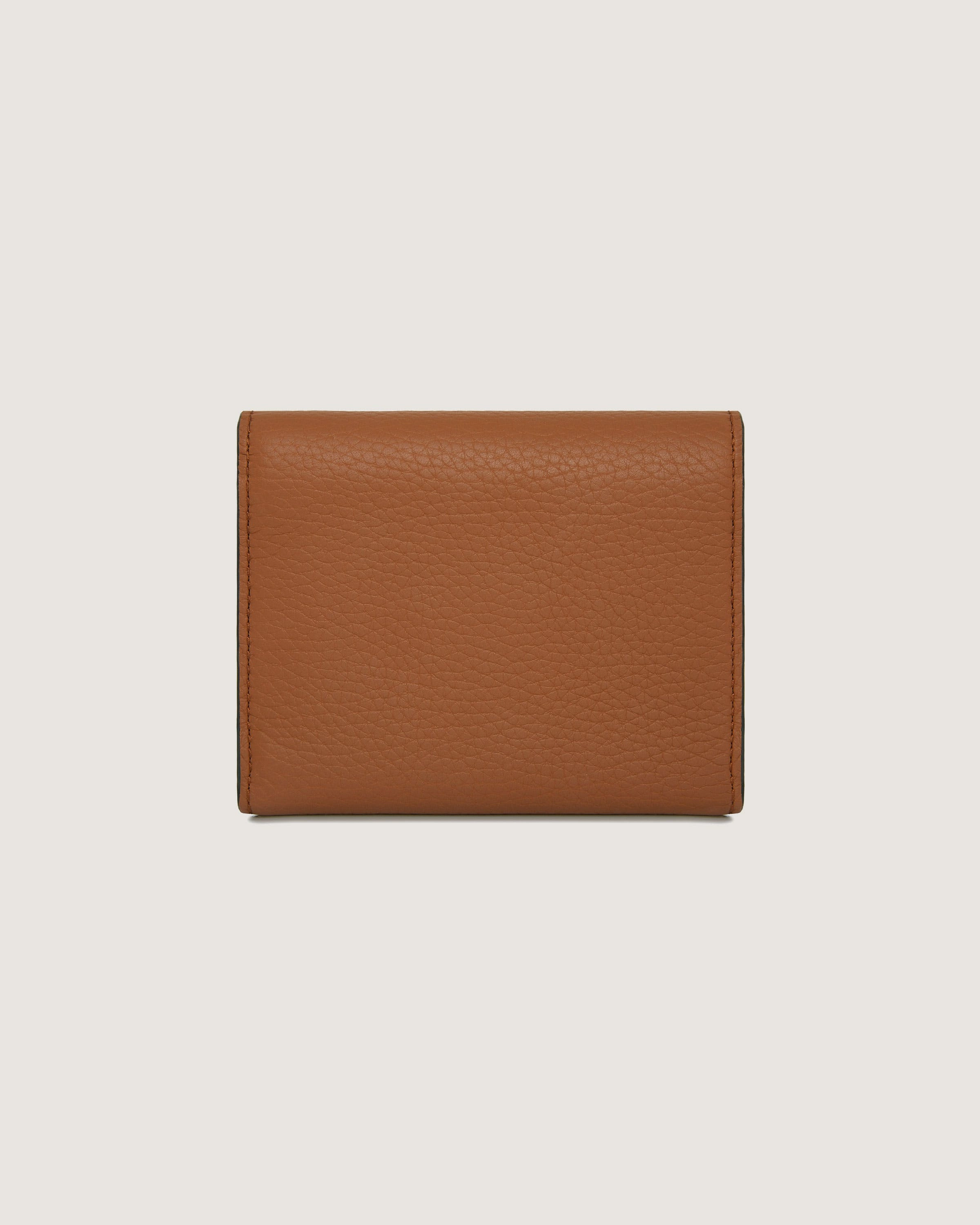 Mosaic Trifold Wallet - Tan